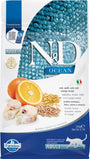 N&D OCEAN CAT LG Adult Codfish & Orange 300g
