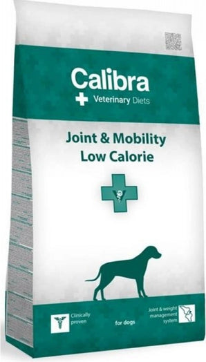 Calibra VD Dog Joint&Mobility Low Calorie, 12 kg, nízkokalorická dieta pro psy s kloubními problémy.