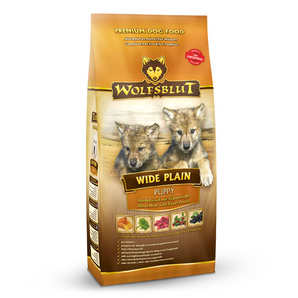 Granule Wolfsblut Dog Puppy Wide Plain s koňským masem pro štěňata, 2 kg.