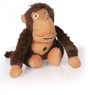 Hračka pes Crazy monkey hnědá 36cm - plyšová hračka pro psy, ideální pro hry na přetahování a stimulaci.