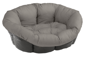Polštář SOFA 10 bavlna šedý 96x71x32cm - Polštář pro psy, vyrobený z bavlny pro komfortní odpočinek a relaxaci.