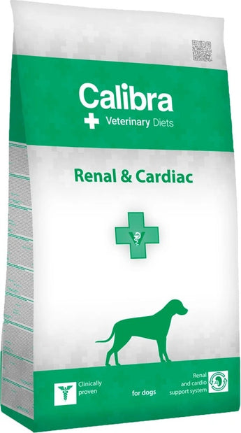 Calibra VD Dog Renal&Cardiac, 2 kg, dieta pro psy s ledvinovými a srdečními problémy.