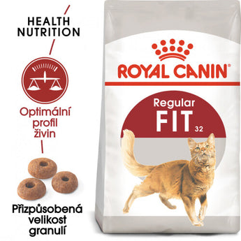 Royal Canin Feline Fit 32 4kg – Krmivo pro aktivní dospělé kočky, podpora vitality a zdraví, balení 4kg.