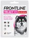 Frontline Tri-Act spot-on pro psy XL (40-60 kg) 1x6ml – antiparazitární pipeta s repelentním účinkem proti blechám, klíšťatům a bodavému hmyzu.