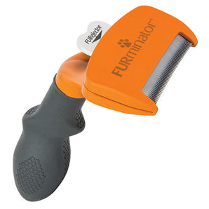 FURminator hrablo M Short Hair pro psy – hrablo pro středně velké krátkosrsté psy, péče o srst, odstranění podsady, nástroj proti línání a jemným chlupům
