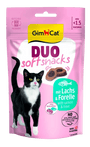 GimCat Duo Soft Snacks losos&pstruh 50g