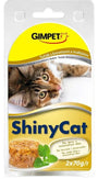 GimPet ShinyCat tuňák krevety maltóza 2x70g
