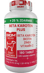 Giom S Beta-karoten plus 180 tbl+25% zdarma