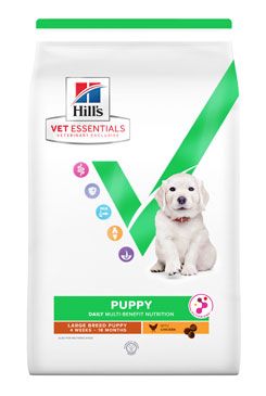 Hill's Can. VE Puppy MB Growth LargeBreed Chicken 700g – krmivo pro štěňata velkých plemen, příchuť kuře, balení 700 g.