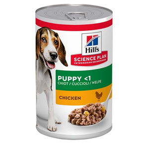 Hill's Can. SP Puppy Chicken 370g – krmivo pro štěňata, příchuť kuře, balení 370 g.