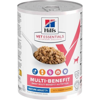 Hill's Can. VE Senior MB Mature Chicken 363g – krmivo pro starší psy, příchuť kuře, balení 363 g.