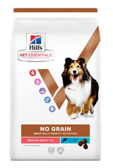Hill's Can. VE Adult Medium Grain Free Tuna&Potatoes 2kg – krmivo bez obilovin pro dospělé psy středních plemen, příchuť tuňák a brambory, balení 2 kg.
