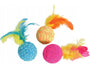 Hračka kočka Elastic Ball mix barev Zolux