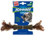 Hračka kočka GiGwi Johnny Stick Catnip s peříčky