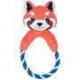 Hračka pes CALINOU PANDA ROPE plyš Zolux