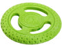 Hračka pes FRISBEE MINI plov. z TPR zelená Kiwi