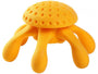 Hračka pes OCTOPUS MINI plov. z TPR oranžová Kiwi