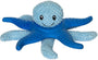 Hračka pes OCTOPUS & STARFISH plyš,TPR modrá 27cm Kiwi