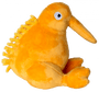 Hračka pes PLUSH plyš,pískací,oranžová 16cm Kiwi