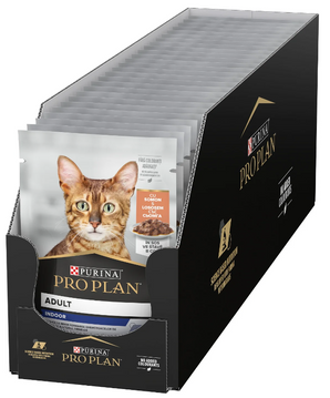 Kapsičky pro kočky ProPlan Housecat s lososem, 26x85g.