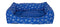 Pelech Friends Sofa Bed M modrá Kiwi – pohodlný pelech pro psy velikosti M, modrý design Kiwi.