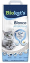 Podestýlka Biokat's BIANCO Attracting 5kg – Stelivo pro kočky s přitažlivým účinkem, balení 5 kg.