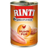 Rinti Dog Sensible PUR konzerva kuře 400g - Konzerva s kuřetem pro psy, kteří potřebují lehkou a snadno stravitelnou stravu.