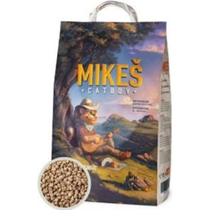 Mikeš Catboy pohlc.pachu 5 kg – Pohlcovač pachů do kočičího steliva, balení 5 kg.