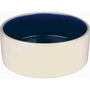 Miska keramická pes bílá/modrá 1l 18cm TR 1ks