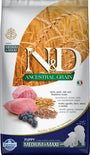 N&D LG DOG Puppy M/L Lamb & Blueberry 2,5kg