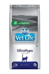Vet Life Natural Feline Ultrahypo 5kg – Hypoalergenní krmivo pro kočky s potravinovými alergiemi, balení 5kg