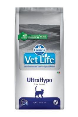 Vet Life Natural Feline Ultrahypo 5kg – Hypoalergenní krmivo pro kočky s potravinovými alergiemi, balení 5kg