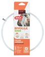 Obojek LED transparent BIVOUAK 30-60cm USB červená Zolux