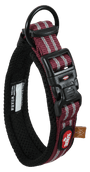 Obojek pes BIVOUAK nastavitelný 35-45cm červená Zolux
