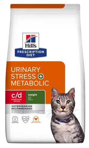 Hill's Prescription Diet C/D Dry Urinary Stress Metabolic 3kg