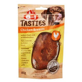 Pochoutka 8in1 Tasties Chicken Breasts 85g – Kuřecí prsíčka jako pochoutka pro psy, balení 85g
