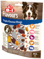 Pochoutka 8in1 Triple Flavour Rings M/L 120g