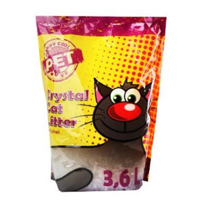 Silica Happy Cool Pet Originál 3,6 l – Silikátové stelivo pro kočky, balení 3,6 l.
