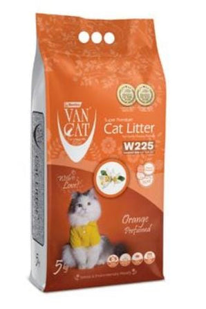 Podestýlka Vancat stelivo bentonit Orange 5kg