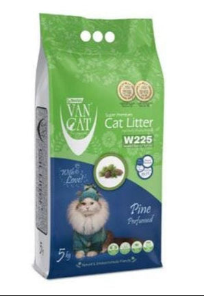 Podestýlka Vancat stelivo bentonit Pine 5kg