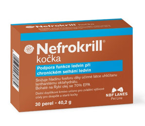 Nefrokrill pro kočky 30tob