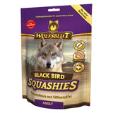Pamlsky Wolfsblut Squashies Black Bird s křepelkou pro psy, 100 g.