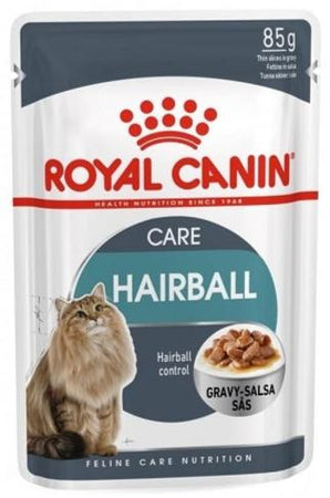 Royal Canin Feline Hairball Care kapsa 85g – Krmivo pro kočky s tendencí k tvorbě chomáčů srsti, kapsička 85g.