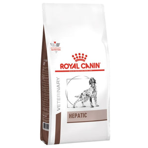Royal Canin VD Canine Hepatic 12kg balení krmiva pro psy s jaterními problémy.