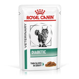 Royal Canin VD Feline Diabetic 12x85g kapsa - balení speciální veterinární stravy pro kočky s diabetem.