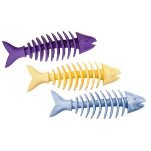 Hračka pes Rybka Dentální plovací, velká, 16 cm, plovoucí dentální hračka pro psy.