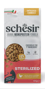Schesir Cat Monoprotein Sterilized kuřecí 10kg