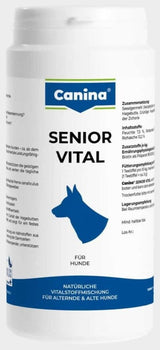 Canina Senior Vital 250g. Doplněk stravy pro starší psy.