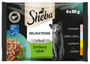 Sheba kapsa Mix výběr v želé 4x85g