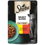 Sheba kapsa s kuřecím a hovězím ve šťávě 85g